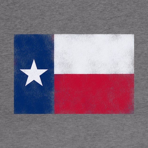 Texas Flag distressed by rand0mity